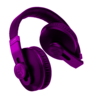 Pink Headphones Image